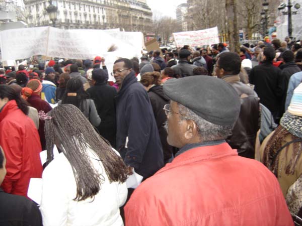 Manifestation à Paris pour la démocratie au Togo 003